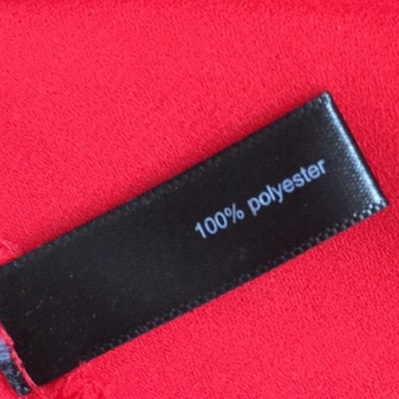 The Limited Red Sleeveless Blouse M - Picture 3 of 6